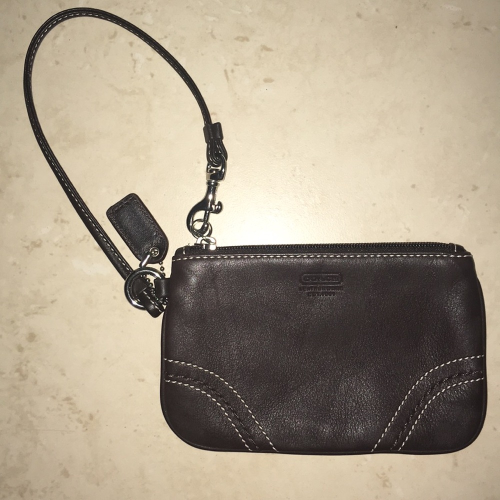 Coach Leather Wrislet